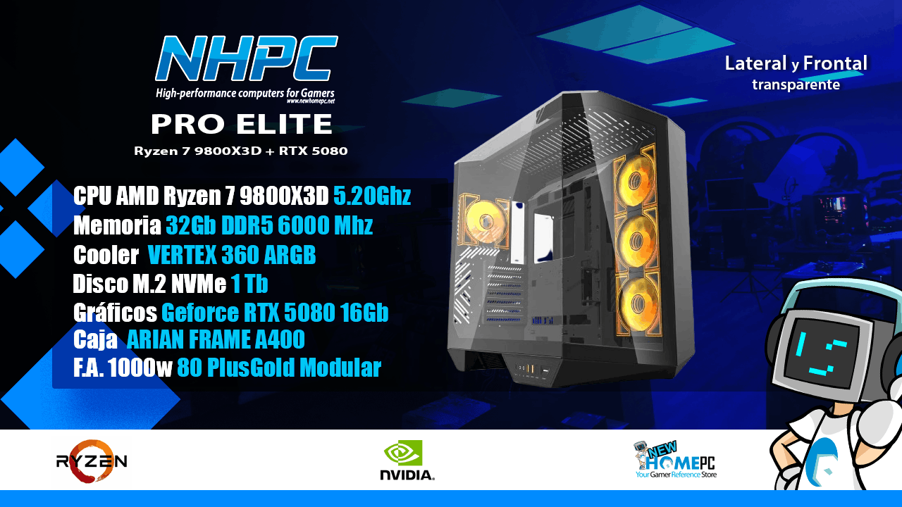 PC NHPC PRO Gaming Élite AMD